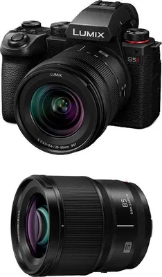 Produktbild von PANASONIC LUMIX S5 MARK II + 20-60 mm f/3.5-5.6 + 85 mm f/1.8