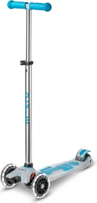 Produktbild von Micro Mobility Maxi Micro Deluxe Flux LED, Kinder, Dreiradroller, Junge/Mädchen, Asphalt, 50 kg, 3 Rad/Räder