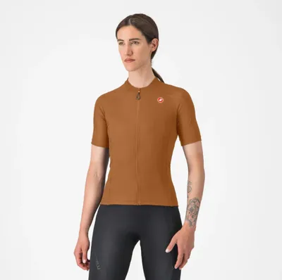 Produktbild von CASTELLI Kurzarm Fahrradtrikot - LIBERA 2 - Braun S