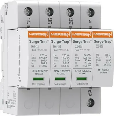 Obrázek produktu pro Mersen Transconductor T1+2 275V 4P TT (STPT12-12K275V-4PG)