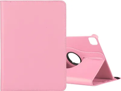 Produktbild von Mobigear DuoStand iPad Pro 11 Zoll (2018) Hülle, drehbare Klapphülle - Rosa