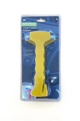 Produktbild von Nothammer GRUNDIG Notfall Gurtschneider Notfallhammer Rettungshammer Hammer