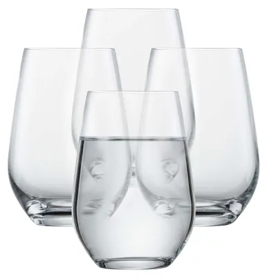 Produktbild von SCHOTT ZWIESEL Wasserglas Forté, vielseitig einsetzbare Trinkbecher, spülmaschinenfeste Tritan-Kristallgläser,  Germany, Klar, Kristall
