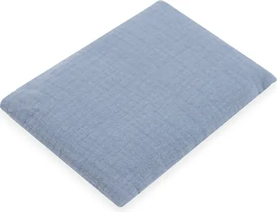 Zdjęcie produktu dla Muślinowy termofor z wiśniowymi wypustkami New Baby STANDARD niebieski