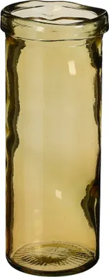 Image de Mica Decorations Vase Pepe - H28 x Ø12 cm - Verre recyclé - Marron