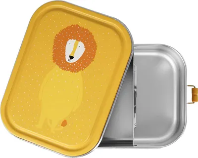 Productafbeelding van Trixie Baby 60-213, Lunchbox, Kinderen, Siliconen, Roestvrij staal, Met afbeelding, Rechthoekig, Jongen/Meisje