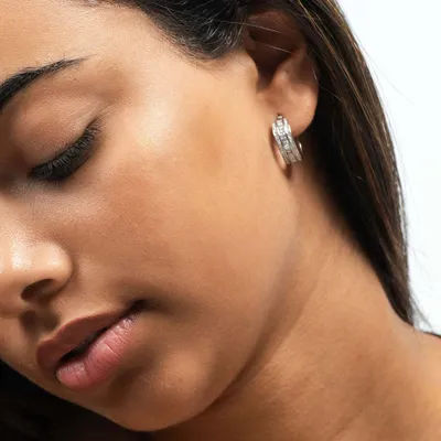 Imagen del producto de Aretes colgantes para mujer, modelo BIPE088, de la marca Bibei, fabricados en plata de ley 925 con circonitas
