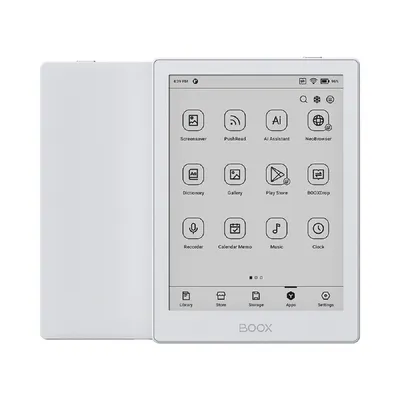 Produktbild von Boox Go 6 – 6-Zoll-E-Ink-E-Reader – Weiß – Android 11, Play Store