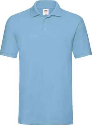 Obrázok produktu pre Pánska polokošeľa, krátke rukávy - FOL PREMIUM POLO - sky blue - veľkosť S