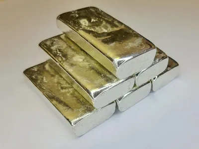 Produktbild von Reinzinn Sn99,9 % Barren, 1 kg