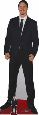 Obrázok produktu pre Futbal - Zlatan Ibrahimovič - Stojan na kartón - 66x194 cm