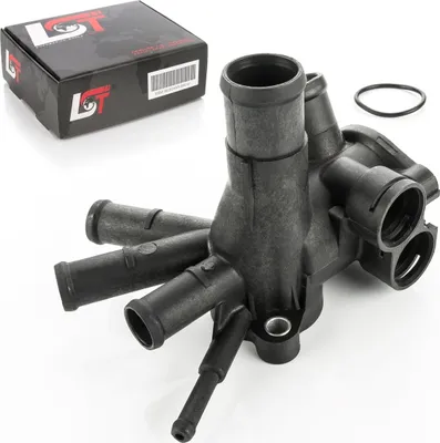 Produktbild von Thermostatgehäuse Kühlmittel Flansch mit Dichtung für SEAT VW 1.0 1.3 030121117L