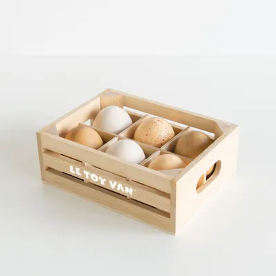 Produktbild von Le Toy Van LTV – Farm Eggs – Half Dozen