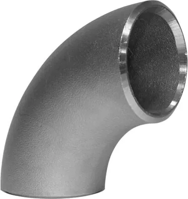 Produktbild von Edelstahl nahtlos Rohrbogen 90° DN100 Ø 114.3 x 4.5 mm | Werkstoff: 1.4541 V2A