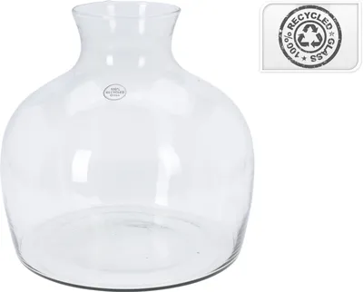 Produktbild von Vase aus recyceltem Glas 33Xw36Cm