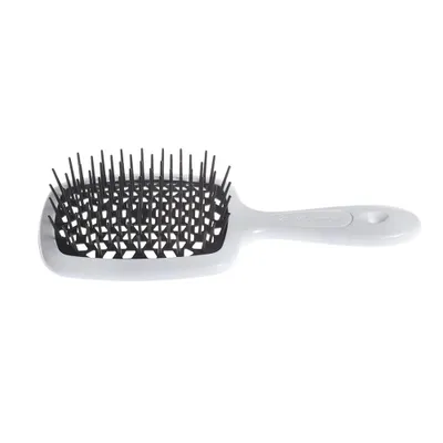 Immagine prodotto di Janeke Superbrush Spazzola per parrucchieri per districare i capelli Bianca e Nera