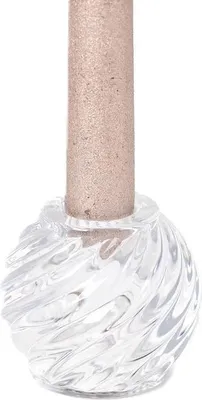 Productafbeelding van Rasteli kaarsenhouder, glas, diameter 7,5 cm, hoogte 6,3 cm. Speciaal aanbod: 2 stuks