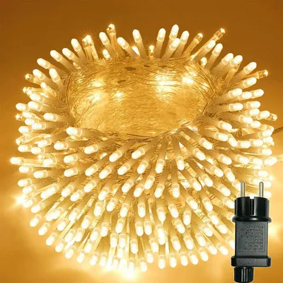 LED-Lichterkette 300 warmweiß 30 m 8 Modi IP44