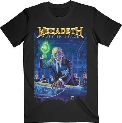 Obrázek produktu pro Megadeth Rust In Peace 30th Anniversary Black 2XL Tričko