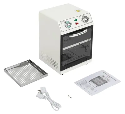 Obrázek produktu pro Sterilizátor, výkon 600 W, regulace teploty do 220 °C, barva: bílá