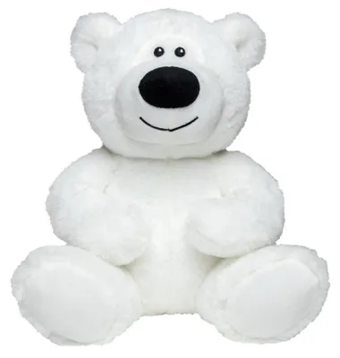 Immagine prodotto di Mbw - "MiniFeet RecycelBear" Orso polare peluche LT5286 (taglia unica) (bianco)