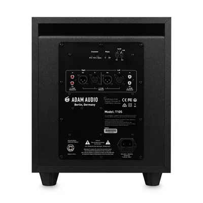 Produktbild von Adam T10S, 130 W, Passiver Subwoofer, 28 - 120 Hz, 4 dB, 0,6%, 25,4 cm (10")