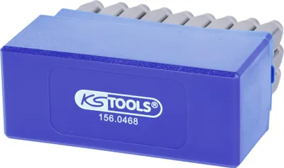 Produktbild von KS Tools Buchstaben-Prägestempel-Satz, 27-tlg
