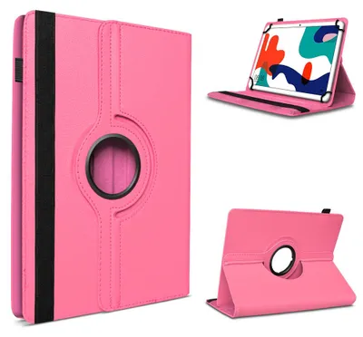 Produktbild von Tablet Hülle für Xiaomi Redmi Pad Tasche Schutzhülle Case Schutz Cover 360° DrehbarFarbe 360 Uni:Pink