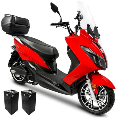 Produktbild von Maximus, E-Scooter MX2-45 - 45 km/h, 2 x Lithium Akku 60V-32,5Ah, 3000 Watt