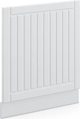 Produktbild von Frontblende Vicco Fame-Line Weiß Landhaus 60 cm ohne Arbeitsplatte, Model 35883