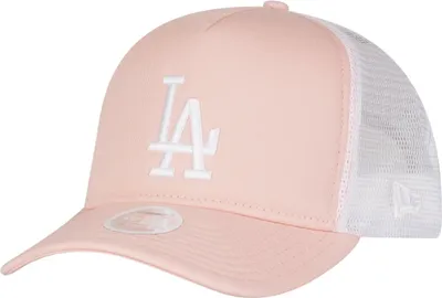Produktbild von New Era Damen Trucker Cap - Los Angeles Dodgers pink / weiß