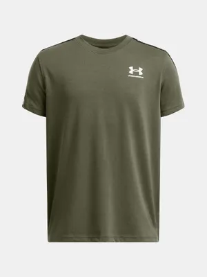 Obrázek produktu pro Under Armour Ua B Sportstyle Taped Ss - navy od green, Velikost:M