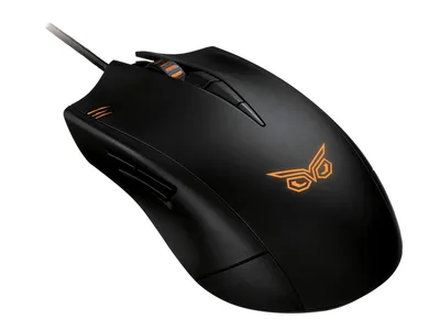 Produktbild von ASUS Strix Claw Dark Edition, rechts, Optisch, USB Typ-A, 5000 DPI, Schwarz