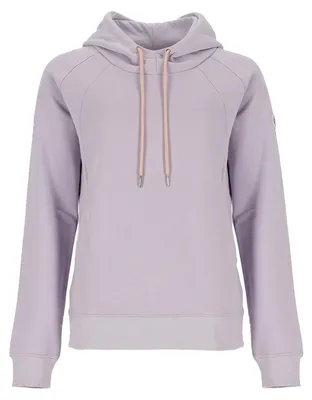 Produktbild von Coastguard Damen Sweathoody mit Raglanärmeln - Unifarbener Kapuzenpullover in Lavendel-Flieder Größe M