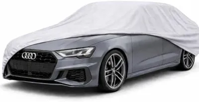 Produktbild von Ganzgarage Größe 3XL für Autos mit Abdeckplane und Schutzhülle