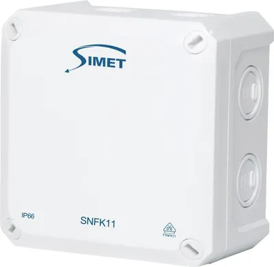 Produktbild von SNFK11 Wandeinbaudose, 110x110x67, IP66 weiß