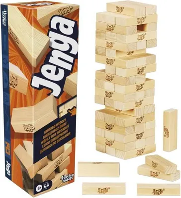 Obrázek produktu pro Jenga, společenská hra s digitální kostkou, Hasbro Games, společenská hra, od 8 let