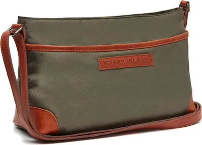 Produktbild von The Chesterfield Brand Umhängetasche Schultertasche Nevon Crossbody Bag Steel Green olivgrün