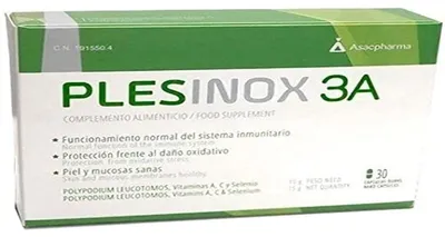 Imagen del producto de Asacpharma Plesinox 3, 30 cápsulas