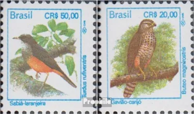 Produktbild von Briefmarken Brasilien 1994 Mi 2569,2571 (kompl.Ausg.) postfrisch Vögel