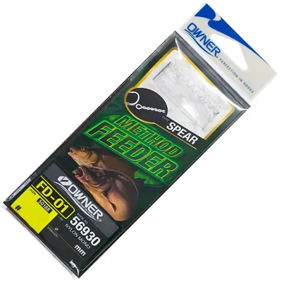 Produktbild von Owner Method Feederhaken mit Speer ohne Widerhaken - 6 Angelhaken, Gr./Durchmesser/Tragkraft:Gr. 14 /4.0kg /0.20mm