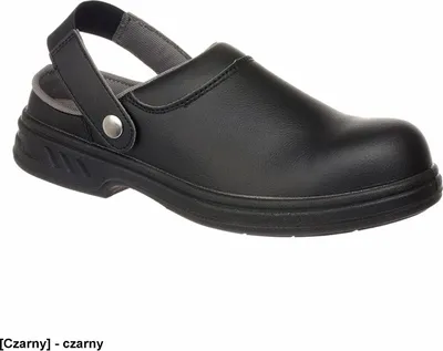 Obrázok produktu pre Portwest FW82 Steelite Safety Clog SB AE WRU Black Veľkosť 34