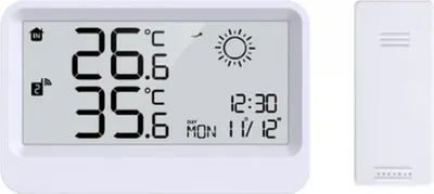 Produktbild von Weiße wetterstation Livoo SL265W