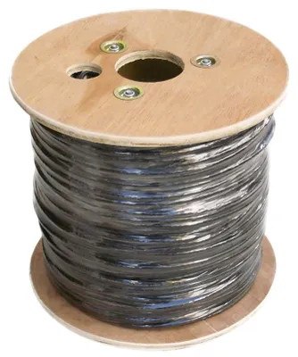 Produktbild von DATACOM UTP drát CAT6 PE 500m box černý OUTDOOR