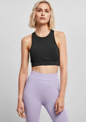 Produktbild von Urban Classics TB4757 | Ladies High Neck Tech Bra XS bis 5XL - Farbe: Black - Größe: S