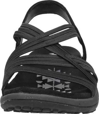 Produktbild von Skechers Reggae Slim - Simply Stretch  Sandalen Plat - Zwart - Maat 38