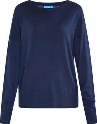 Image de Pull SANIKA pour femmes - bleu marine, XL