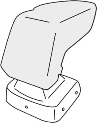 Image de Accoudoir VW Golf VII, 2012-2019 (ARMS, similicuir)