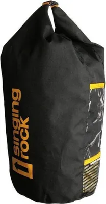 Schwarze Transporttasche "Working Bag" von singing rock; geeignet für Arbeitssicherheit.