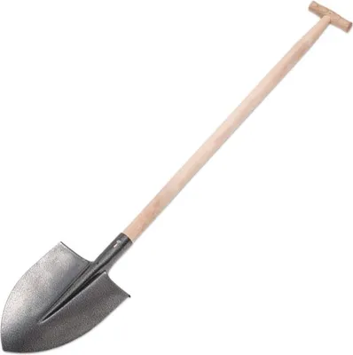 Produktbild von Gartenspaten Spaten Rund Holzstiel Feldspaten